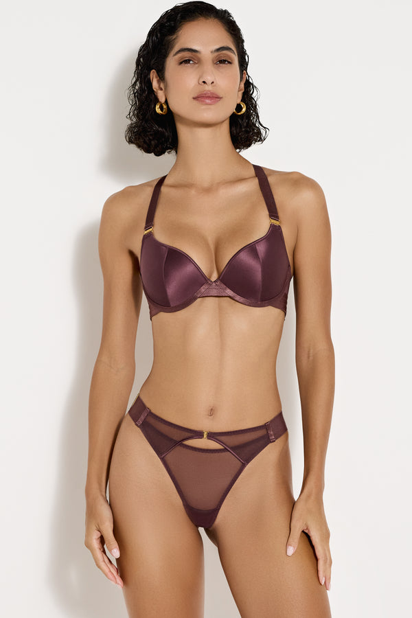 Signature Layered Mesh Thong